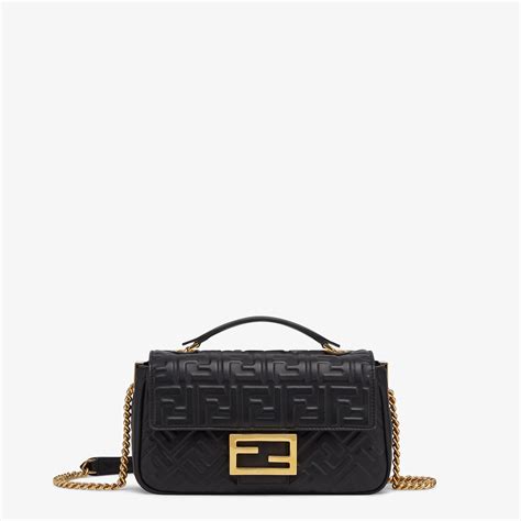 fendi baguette nappa leather.